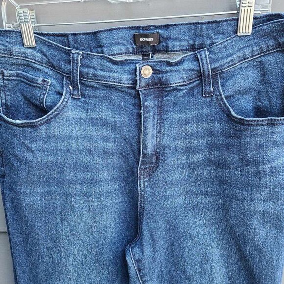 Express Hi Rise Jeans size 16 - Picture 9 of 11